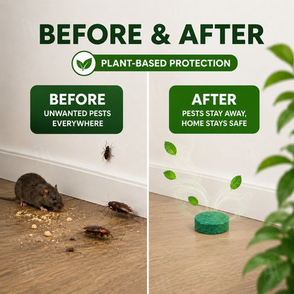 🔥 Bye Mice! |Natural Peppermint Rodent Repellent Tablets