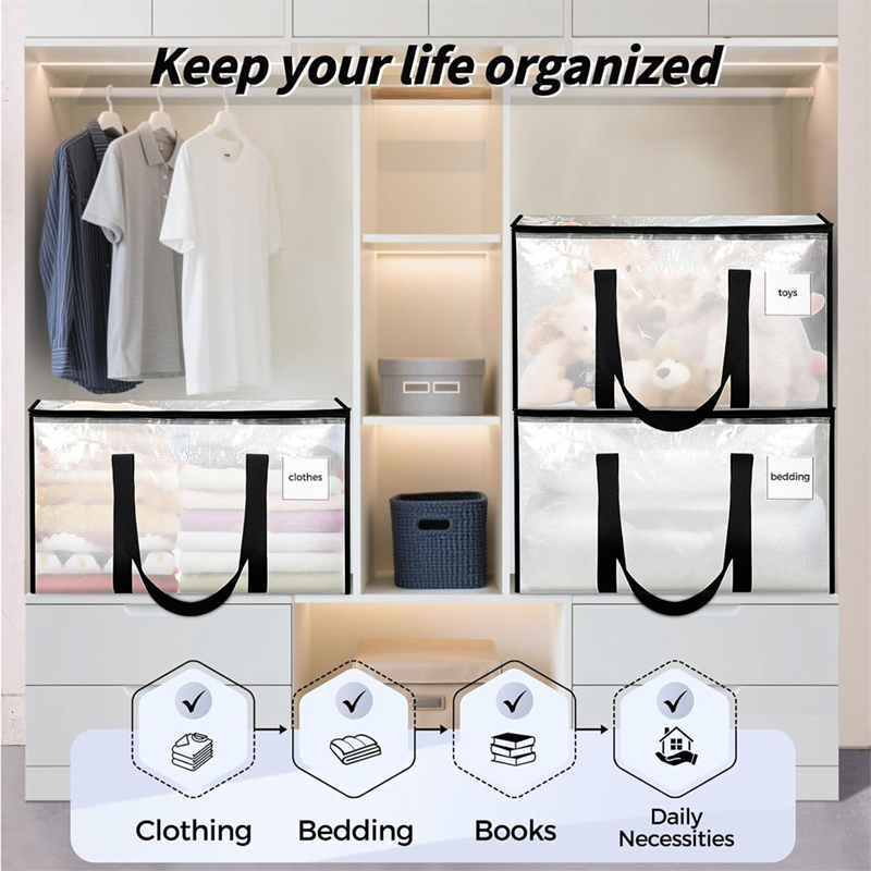 Clear Extra Large Moving Bags PRO