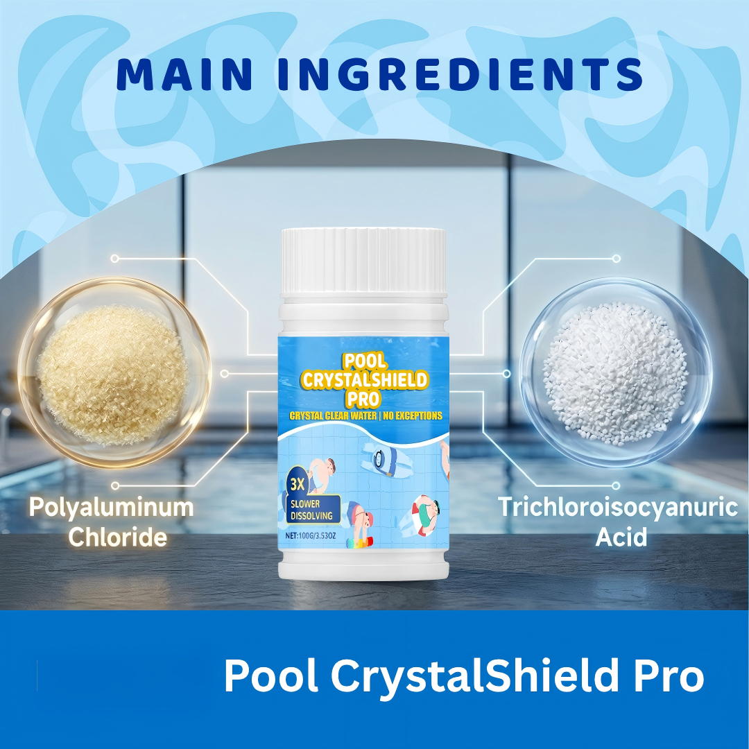 🌟 Official Store | ✨ 24H Crystal Clear |Pool CrystalShield Pro