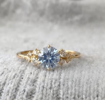 Vintage Aquamarine Ring