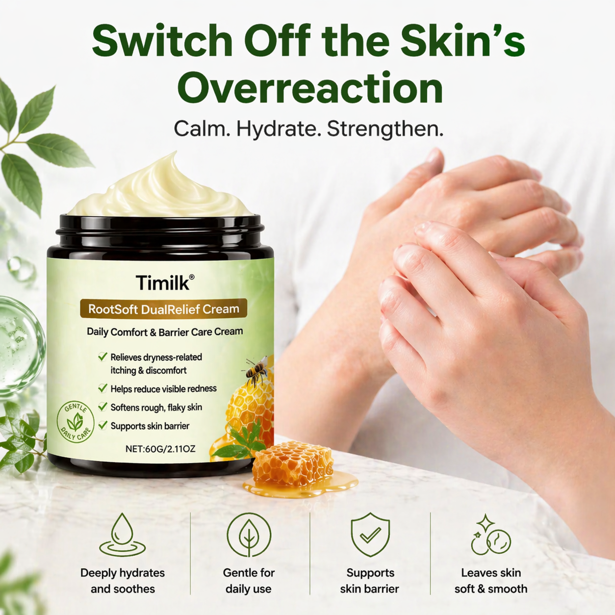 Timilk® RootSoft DualRelief-Creme